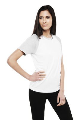 Photo of UC310 Ladies Raglan Sleeve T-Shirt by Uneek Clothing