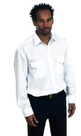 Photo of UC707 Mens Classic Full Sleeve Pilot Shirt by Uneek Clothing