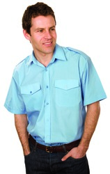 photo of Mens Classic Half Sleeve Pilot Shir... - UC708