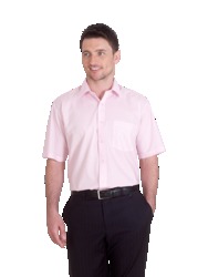 photo of Mens Poplin Half Sleeve Shirt - UC710